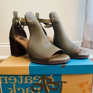 Brand new leather shoe